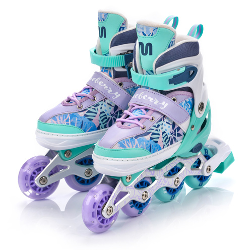 Rolki 4w1 Meteor L 38-41 Blueberry