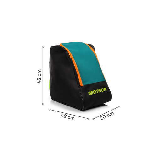 Torba na buty narciarskie Meteor Croma zielony/czarny