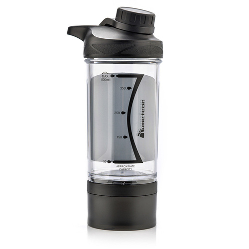 Shaker Meteor bottle 500 ml black