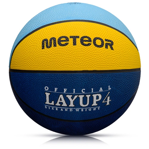 Basketball Meteor Layup 4 blue/yellow/light blue
