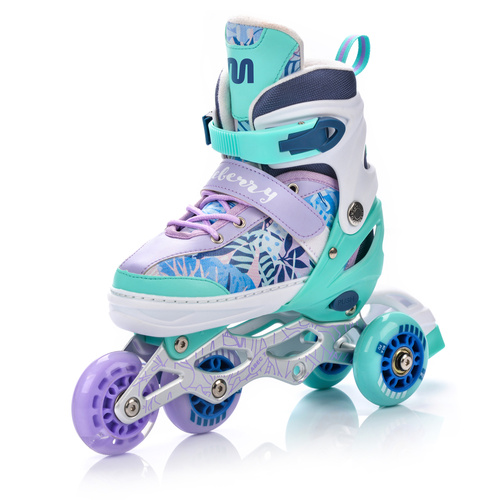 Rolki 4w1 Meteor L 38-41 Blueberry