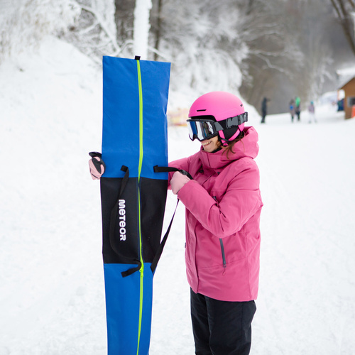 Pokrowiec na narty Meteor Croma niebieski