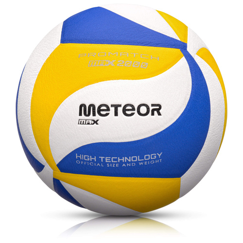 Piłka siatkowa Meteor Max 2000 niebieski/żółty/biały