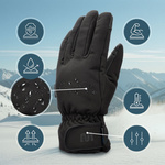 Winter gloves Meteor Snorra M black