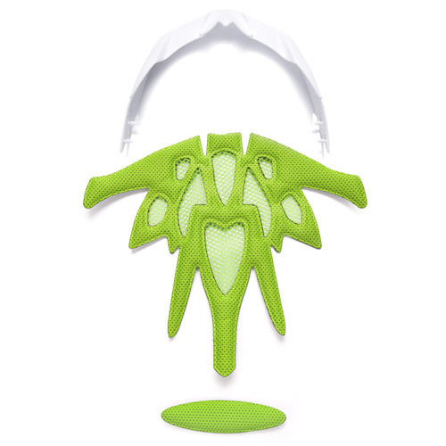 Meteor cycling helmet Marven S 52-56 cm white/neon green