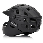 Full-face bicycle helmet Meteor Hydra S 51-55 cm black