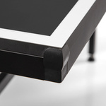 Zestaw stół do tenisa stołowego Meteor ciemnoszary plus siatka rollnet, 2 rakietki, 3 piłeczki