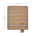 Picnic Blanket Meteor XL 175x200 cm maya