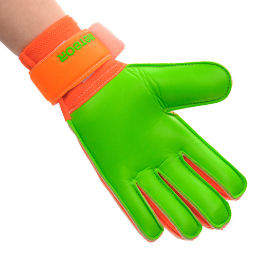Goalkeeper gloves Meteor Catch 7 orange