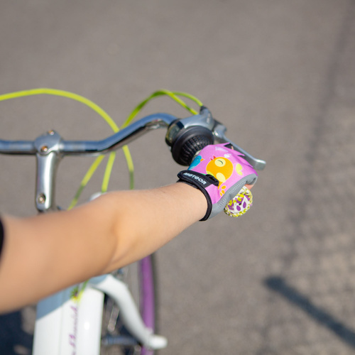 Meteor Kids XS Owl cycling gloves