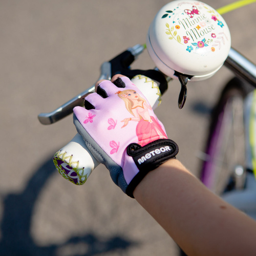 Meteor Kids XS Princess cycling gloves