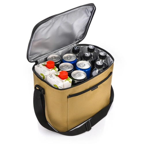 Cooler bag Meteor Icyly 6,5 l leaves beige/khaki