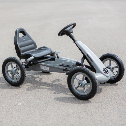 Gokart na pedały Meteor GM/1904 ciemny szary