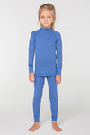Children's thermoactive underwear Meteor 116-122 cm blue