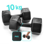 Cement dumbbell set 2x10 kg Meteor