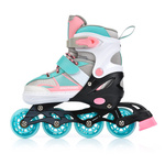 Inline skates Meteor  L 38-41 pink / light blue