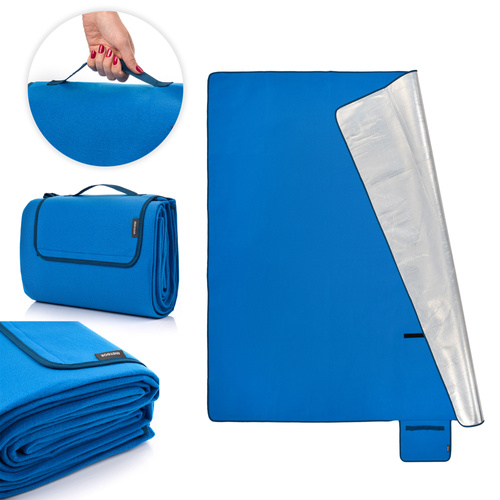 Picnic Blanket Meteor XL 175x200 cm blue