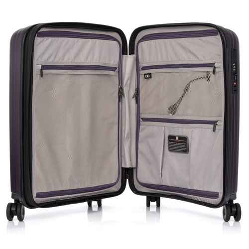 Swissbags Echo cabin case 55 cm purple