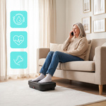 Meteor Vibration Platform for Exercise – Remote Control, Resistance Bands, 160 kg Capacity