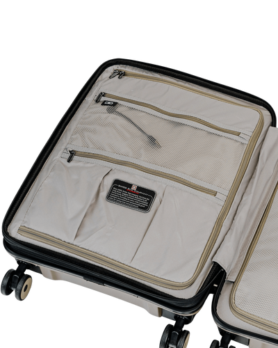 Walizka kabinowa SwissBags Echo 55 cm szampański