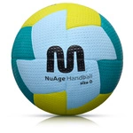 Piłka ręczna Meteor Nuage mini 0 niebieski/żółty