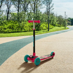 Three-wheel scooter Meteor Funny pink