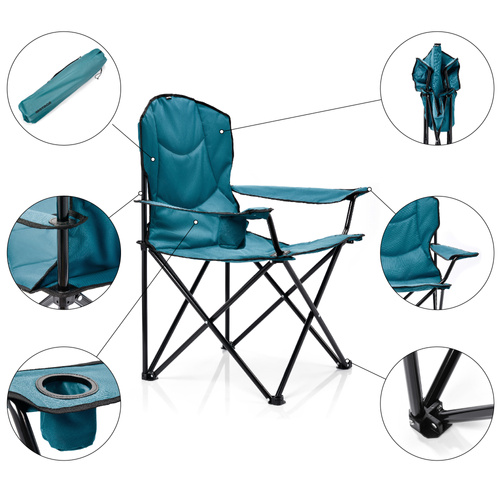 Meteor Hiker folding chair sea colour