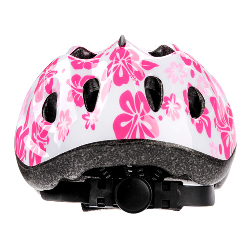Kask rowerowy dla dzieci Meteor HB6-5 S 48-52 cm Pink flowers