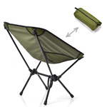 Krzesło składane Meteor Schelp khaki