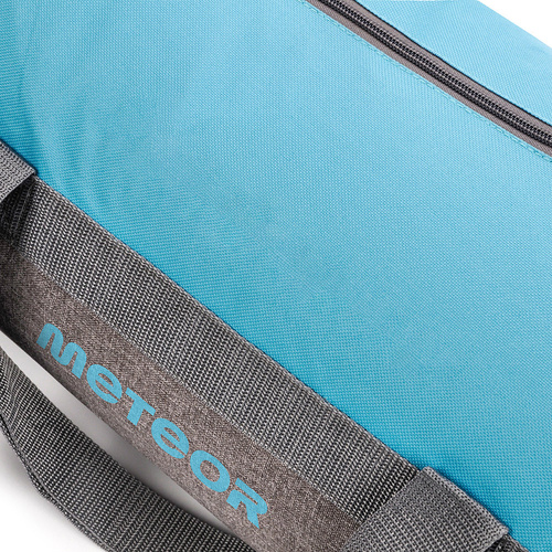 Torba fitness Meteor Siggy 25 l niebieski/szary melanż