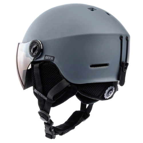 Ski helmet Meteor Falven L 58-61 cm gray