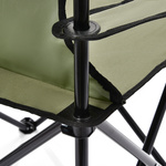Meteor Quay folding chair olive