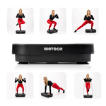 Meteor Vibration Platform for Exercise – Remote Control, Resistance Bands, 160 kg Capacity