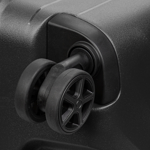 Średnia walizka SwissBags Ibiza 65 cm czarny