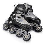 Rolki Meteor L 38-41 Rox szary