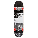 Skateboard Meteor Wooden Grey/Black