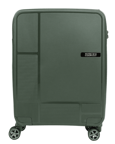 Walizka kabinowa SwissBags Magna 55 cm zielony