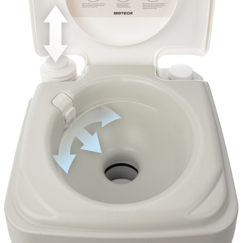 Portable toilet Meteor 10 l