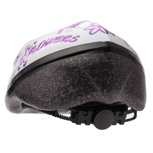 Kask rowerowy dla dzieci Meteor MV5-2 M 52-56 cm biały