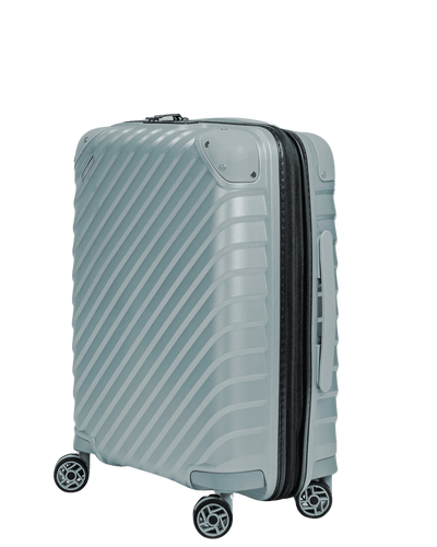 Swissbags Diamond cut cabin case 55 cm metallic blue