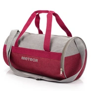 Fitness bag Meteor Siggy 25 l purple/grey