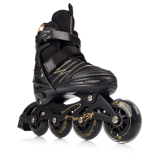 Inline skates Meteor Buzzy M 34-38 black/gold