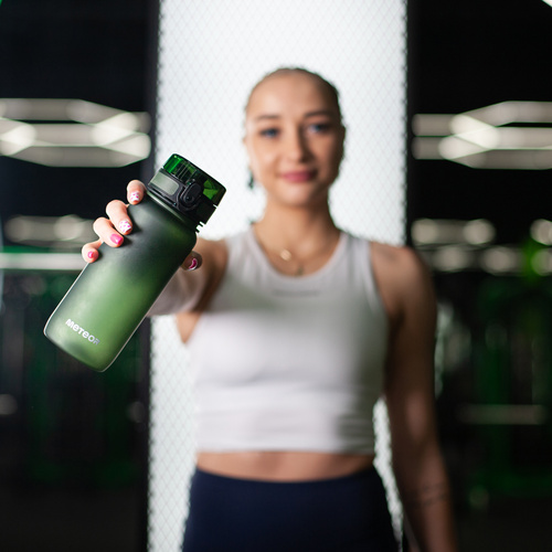 Sports water bottle Meteor 500 ml dark green