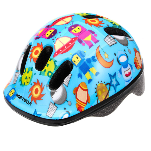 Kids cycling helmet Meteor MV6-2  XS 44-48 cm Space