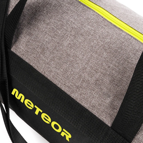 FITNESS BAG METEOR SIGGY 25L gray melange/neon green