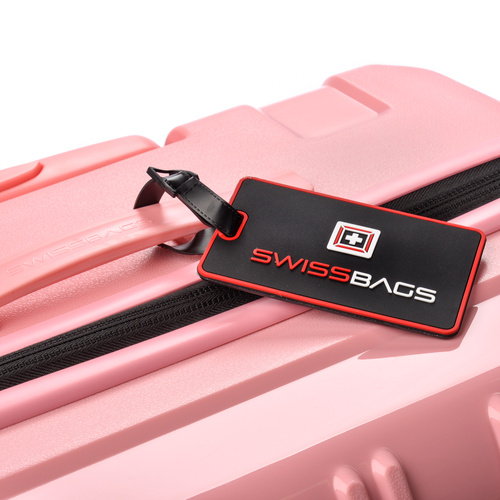 Large Suitcase SwissBags Tourist 75cm Pink