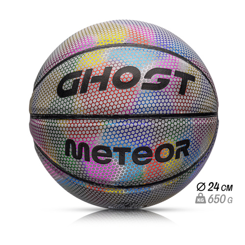 Piłka do koszykówki Meteor Ghost Holo 7