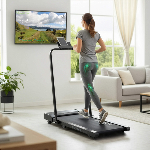 Electric walking pad with handle Meteor