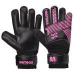 Meteor Catch goalkeeper gloves 7 black/pink