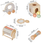 Wooden Montessori set